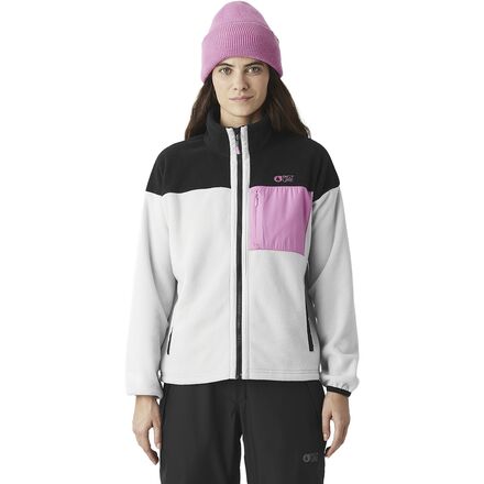Rakuten - (取寄) ピクチャーオーガニック レディース アルッカ フル-ジップ フリース ジャケット - ウィメンズ Picture Organic women Arcca Full-Zip Fleece Jacket - Women's Vapor Grey