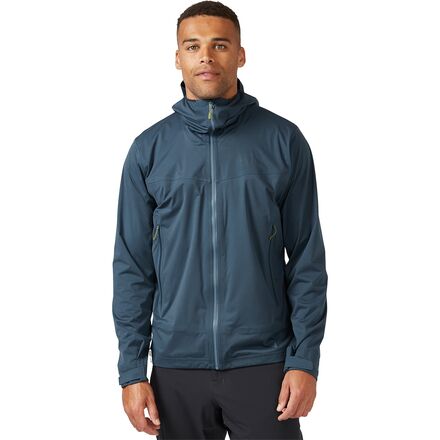 Jacket - (取寄) ラブ メンズ キネティック 2.0 ジャケット - メンズ Rab men Kinetic 2.0 Jacket - Men's Blue Night
