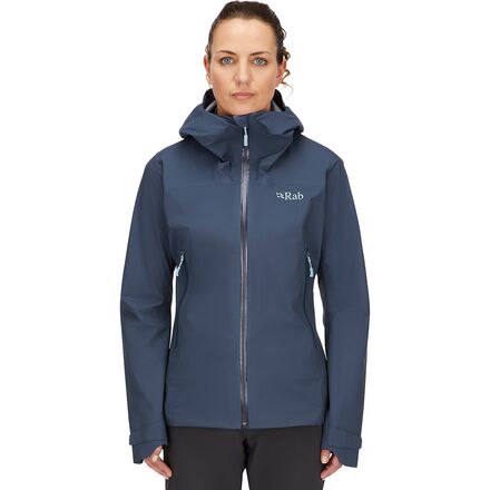 樂天商城 - (取寄) ラブ レディース ダウンポアー ライト ジャケット - ウィメンズ Rab women Downpour Light Jacket - Women's Tempest Blue