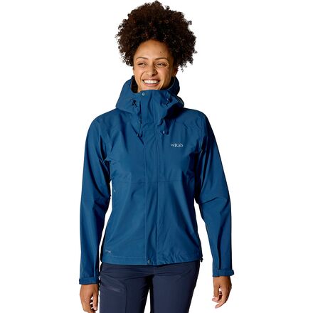 (取寄) ラブ レディース ファイアウォール ジャケット - ウィメンズ Rab women Firewall Jacket - Women's Tempest Blue