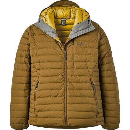 Jacket - (取寄) ラブ メンズ マイクロライト ウインドストッパー ブーディ - メンズ Rab men Microlight Windstopper Hoodie - Men's Oak