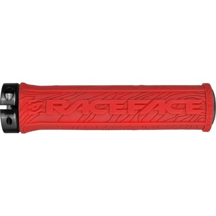 Other - (取寄) レースフェイス ハーフ ネルソン ロック-オン グリップ Race Face Half Nelson Lock-On Grip Red