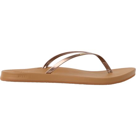 Rakuten - (取寄) リーフ レディース クッション スリム フリップ フロップ - ウィメンズ Reef women Cushion Slim Flip Flop - Women's Bronze/Brown