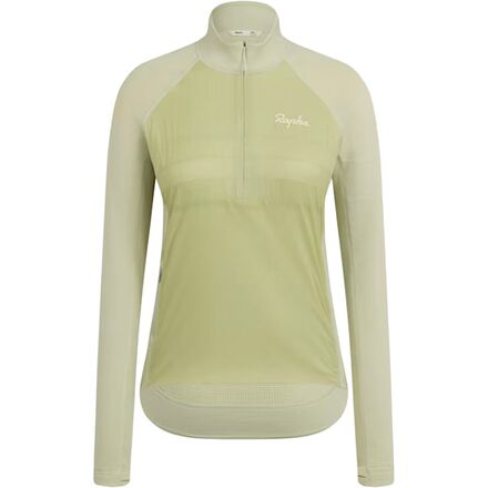 樂天商城 - (取寄) ラファ レディース エクスプロア ジップ ネック プルオーバー - ウィメンズ Rapha women Explore Zip Neck Pullover - Women's Lint/Aloe Wash