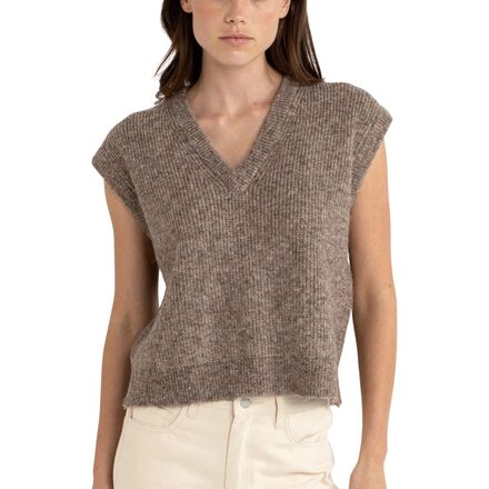 (取寄) リズム レディース クイン ニット ベスト - ウィメンズ Rhythm women Quinn Knit Vest - Women's Oatmeal