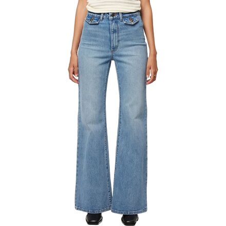 (取寄) ローラス レディース イーストコースト フレア パンツ - ウィメンズ Rolla 039 s women Eastcoast Flare Pant - Women 039 s Lia/Brad Blue