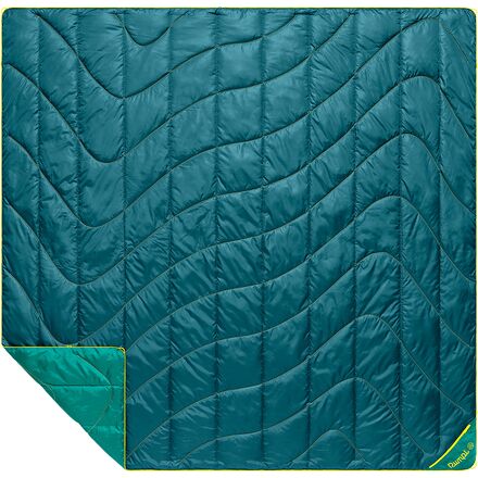 (取寄) ランプル バックカントリー パフィー 2-パーソン ブランケット Rumpl Backcountry Puffy 2-Person Blanket Sage Mint Green