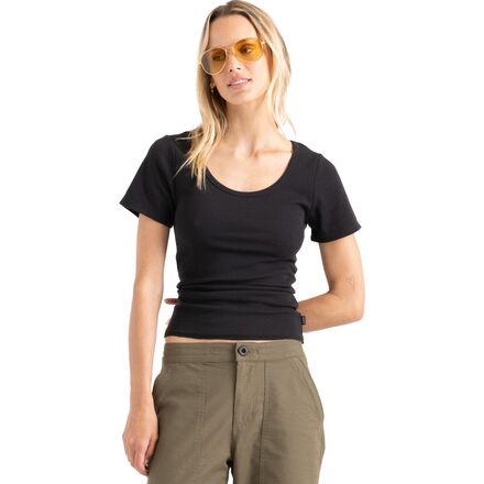 樂天商城 - (取寄) ロアーク レディース ウィンド ウォーン T-シャツ - ウィメンズ Roark women Wind Worn T-Shirt - Women's Black