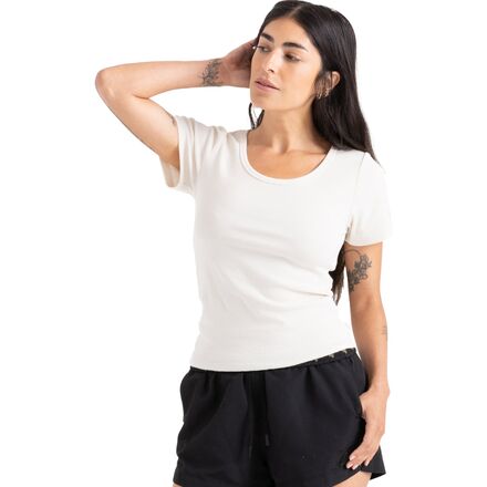 乐天商城 - (取寄) ロアーク レディース ウィンド ウォーン T-シャツ - ウィメンズ Roark women Wind Worn T-Shirt - Women's Off White