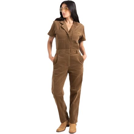 (取寄) ロアーク レディース レイオーバー コード ジャンプスーツ - ウィメンズ Roark women Layover Cord Jumpsuit - Women's Otter