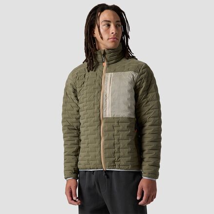 Wear - (取寄) バックカントリー メンズ プリマロフト バッフル ストレッチ ジャケット - メンズ Backcountry men Peale Primaloft Stitch-Free Baffle Stretch Jacket - Men's Kalamata