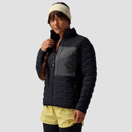 Rakuten - (取寄) バックカントリー レディース プリマロフト バッフル ストレッチ ジャケット - ウィメンズ Backcountry women Peale Primaloft Stitch-Free Baffle Stretch Jacket - Women's Black