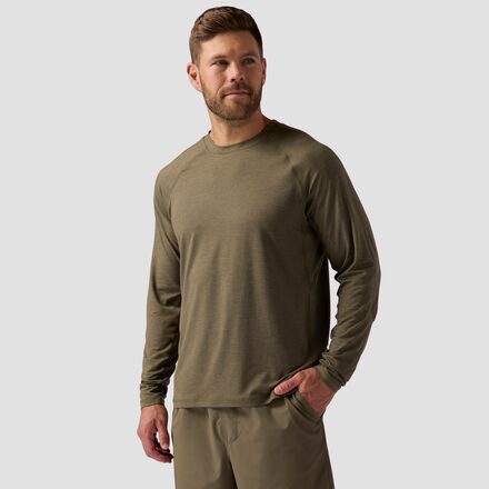 (取寄) バックカントリー メンズ ディスティネーション ロング-スローブ クルー トップ - メンズ Backcountry men Destination Long-Sleeve Crew Top - Men's Kalamata