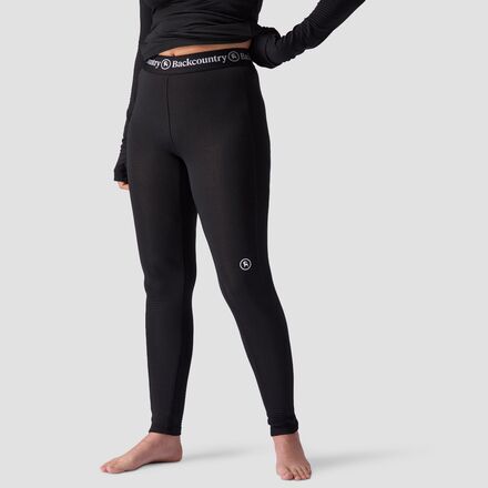 (取寄) バックカントリー レディース パインズ ベースレイヤー— ボトム - ウィメンズ Backcountry women Pines Microgrid Ultra-Lt Baselayer Bottom - Women's Black