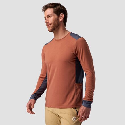 Wear - (取寄) バックカントリー メンズ スリックロック ドライリリース ロング-スローブ テック T-シャツ - メンズ Backcountry men Slickrock Drirelease Long-Sleeve Tech T-Shirt - Men's Sierra/Turbulence
