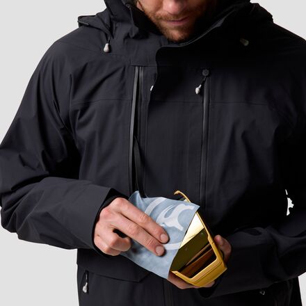 (���) �Хå�����ȥ꡼ ��� ���åȥ󥦥å� Lt �������ݥ� 3l ���㥱�å� - ��� Backcountry men Cottonwoods LT Xpore 3L Jacket - Men's Black