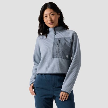 Rakuten - (取寄) バックカントリー レディース ワンダー セーター フリース 1/2-ジップ - ウィメンズ Backcountry women Wander Sweater Fleece 1/2-Zip - Women's Tradewinds
