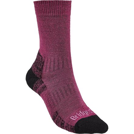 Socks - (取寄) ブリッジデール レディース ハイク ライトウェイト メリノ エンデュランス ブーツ ソック - ウィメンズ Bridgedale women Hike Lightweight Merino Endurance Boot Sock - Women's Berry