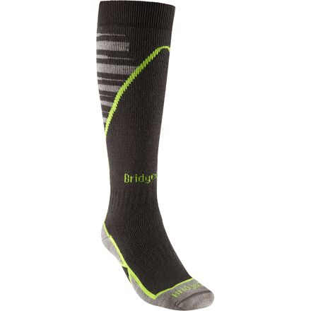 Rakuten - (取寄) ブリッジデール メンズ スキー ミッドウエイト プラス メリノ パフォーマンス ソック - メンズ Bridgedale men Ski Midweight Plus Merino Performance Sock - Men's Gunmetal/Stone