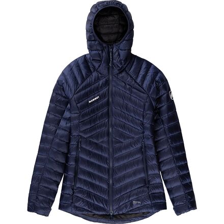 (取寄) マムート レディース ブロード ピーク イン フーデット ジャケット - ウィメンズ Mammut women Broad Peak IN Hooded Jacket - Women's Marine/Black
