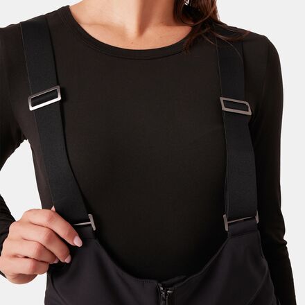 (���) �������� ��ǥ����� ���ߥå� �ӥ� - ������� Roxy women Summit Bib - Women's Black