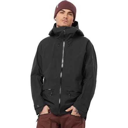 乐天商城 - (取寄) サロモン メンズ アブソリュート 3l ジャケット - メンズ Salomon men Absolute 3L Jacket - Men's Deep Black