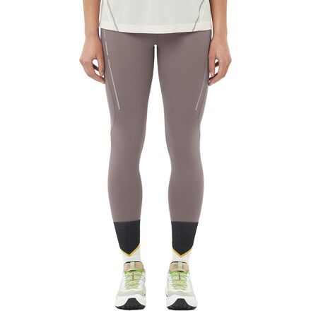 Pants - (取寄) サロモン レディース シェイクアウト コア タイト - ウィメンズ Salomon women Shakeout Core Stlr Tight - Women's Iron