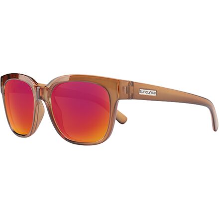 Rakuten - (取寄) サンクラウド ポラライズド オプティクス アフェクト ポーラライズド サングラス Suncloud Polarized Optics Affect Polarized Sunglasses Crystal Amber/Polar Red Mirror