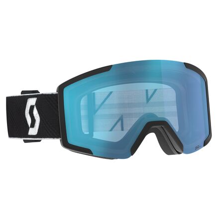Accessories - (取寄) スコット シールド ゴーグルズ Scott Shield Goggles Black/White - Aurora Green Chrome