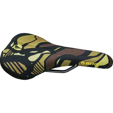 Mountain Bikes - (取寄) SDGコンポーネント ベル-エアー V3 ラックス-アロイ テラ サドル SDG Components Bel-Air V3 Lux-Alloy Terra Firma Saddle Camo Olive