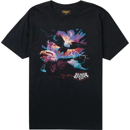乐天商城 - (取寄) メンズ T-シャツ - メンズ Seager Co. men Beakon T-Shirt - Men's Black