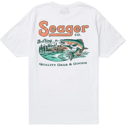 (取寄) メンズ ドリフティング ザ ウェスト T-シャツ - メンズ Seager Co. men Drifting The West T-Shirt - Men 039 s White