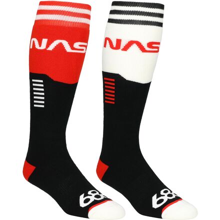 乐天商城 - (取寄) シックスエイトシックス メンズ ナサ ソック - 2-パック - メンズ 686 men Nasa Sock - 2-Pack - Men's Assorted