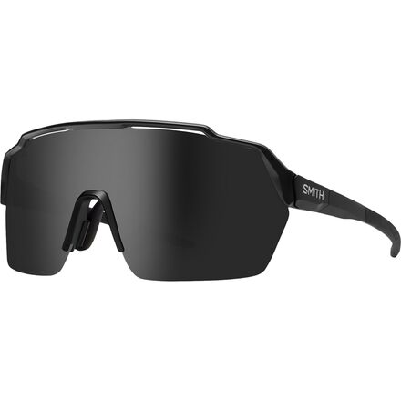 Tennis - (取寄) スミス シフト スプリット マグ クロマポップ サングラス Smith Shift Split MAG ChromaPop Sunglasses Matte Black/ChromaPop Black