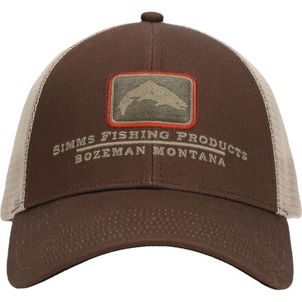 (取寄) シムス トラウト アイコン トラッカー ハット Simms Trout Icon Trucker Hat Kona