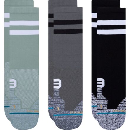 Rakuten - (取寄) スタンス フランチャイズ クルー ランニング ソック - 3-パック Stance Franchise Crew Running Sock - 3-Pack Multi