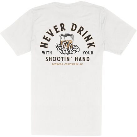 (取寄) メンズ ハンド T-シャツ - メンズ Sendero Provisions Co. men Shootin 039 Hand T-Shirt - Men 039 s Vintage White