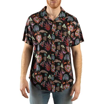(取寄) メンズ シティ スリッカー ボタン アップ ショートスリーブ シャツ - メンズ Sendero Provisions Co. men City Slicker Button Up Short-Sleeve Shirt - Men's Electric Desert