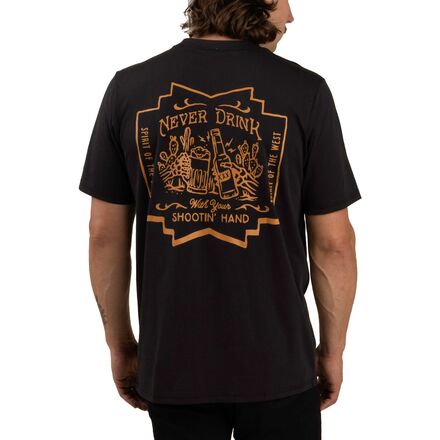 (取寄) ハンド T-シャツ Sendero Provisions Co. Shootin 039 Hand Salud T-Shirt Black