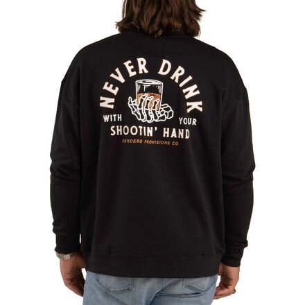 (取寄) ハンド スウェットシャツ Sendero Provisions Co. Shootin 039 Hand Sweatshirt Black