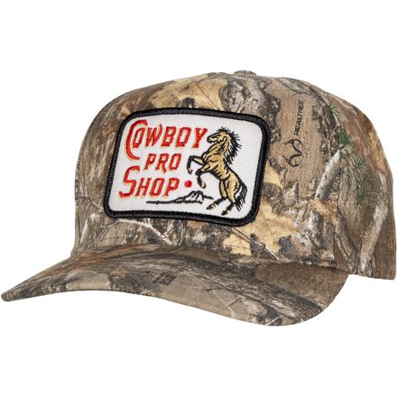 Rakuten - (取寄) カウボーイ プロ ショップ ハット Sendero Provisions Co. Cowboy Pro Shop Hat Real Tree - Edge Camo