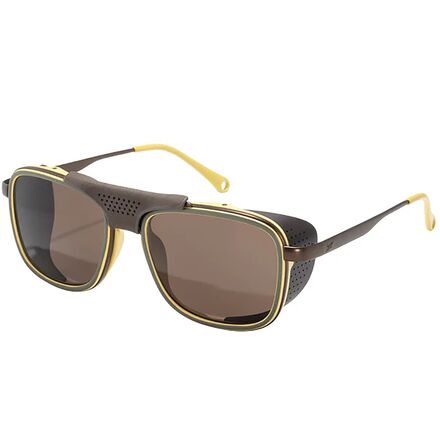 (取寄) サンスキー フェラータ ポーラライズド サングラス Sunski Ferrata Polarized Sunglasses Olive Citrine Amber