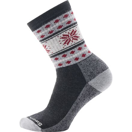 (取寄) スマートウール エブリデイ スノーフレーク ドリーム クルー ソック Smartwool Everyday Snowflake Dream Crew Sock Charcoal
