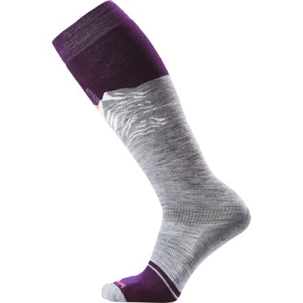 (取寄) スマートウール レディース スノーボード ターゲッティド クッション バレー サンセット Otc ソック - ウィメンズ Smartwool women Snowboard Targeted Cushion Valley Sunset OTC Sock - Women's Light Gray
