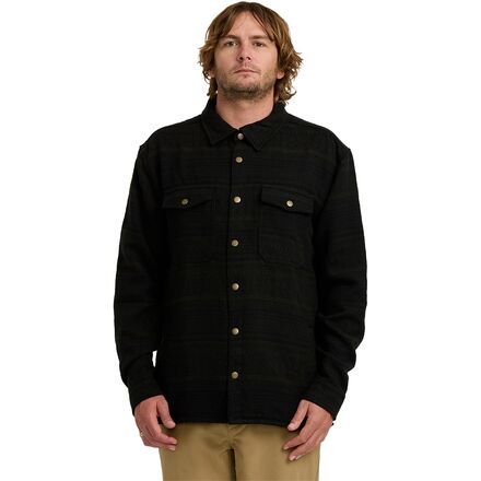 (取寄) ビラボン メンズ ロッジ ロング-スローブ シャツ - メンズ Billabong men Lodge Long-Sleeve Shirt - Men 039 s Dark Military