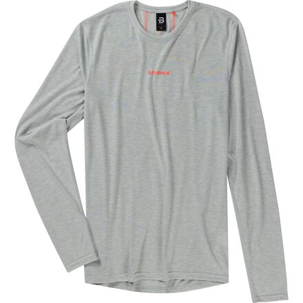 (取寄) ビヨルンダーリ メンズ トレーニング ウール ミックス ロング-スローブ トップ - メンズ Bjorn Daehlie men Training Wool Mix Long-Sleeve Top - Men 039 s Quiet Grey