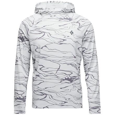 樂天商城 - (取寄) ブラックダイヤモンド メンズ アルペングロー フーデット シャツ - メンズ Black Diamond men Alpenglow Hooded Shirt - Men's Relief/Alloy/Steel