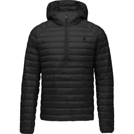 Jacket - (取寄) ブラックダイヤモンド メンズ デプロイ ダウン フーデット ジャケット - メンズ Black Diamond men Deploy Down Hooded Jacket - Men's Black