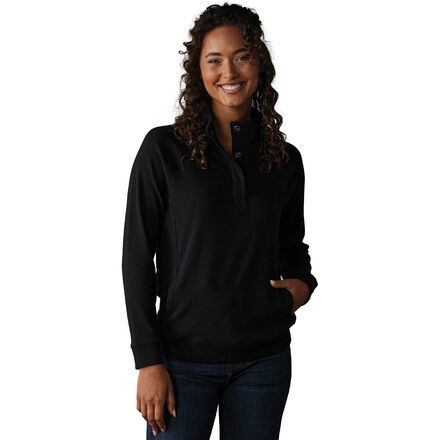 (取寄) ノーマルブランド レディース ピュアメソ ウィークエンド スナップ プルオーバー - ウィメンズ The Normal Brand women Puremeso Weekend Snap Pullover - Women's Black