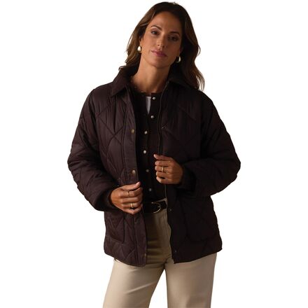 (取寄) ノーマルブランド レディース キルテッド ライナー ジャケット - ウィメンズ The Normal Brand women Quilted Liner Jacket - Women's Chestnut